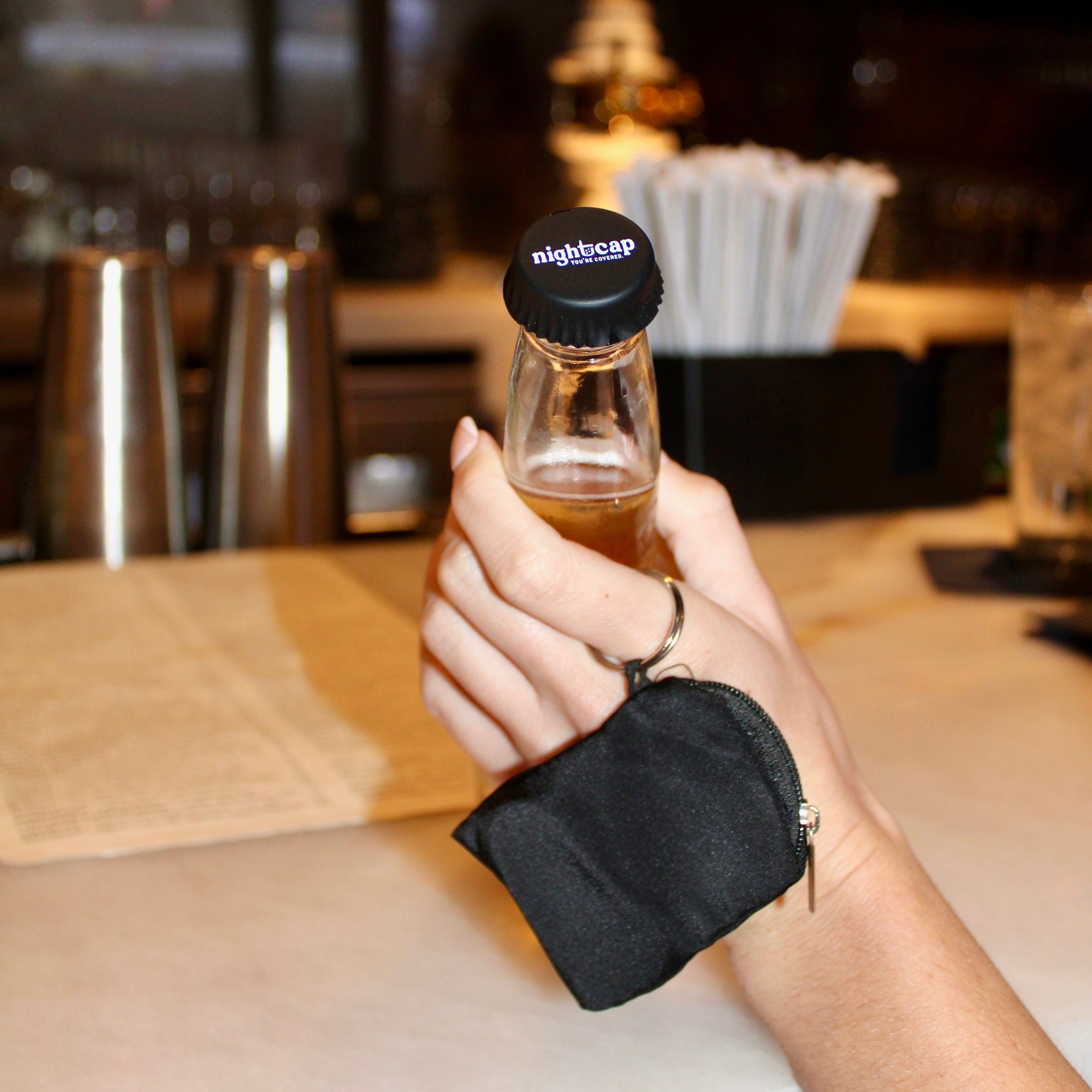 NightCap Bottle Tops (With Pouch)