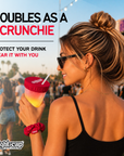 NightCap Scrunchie Drink Cover