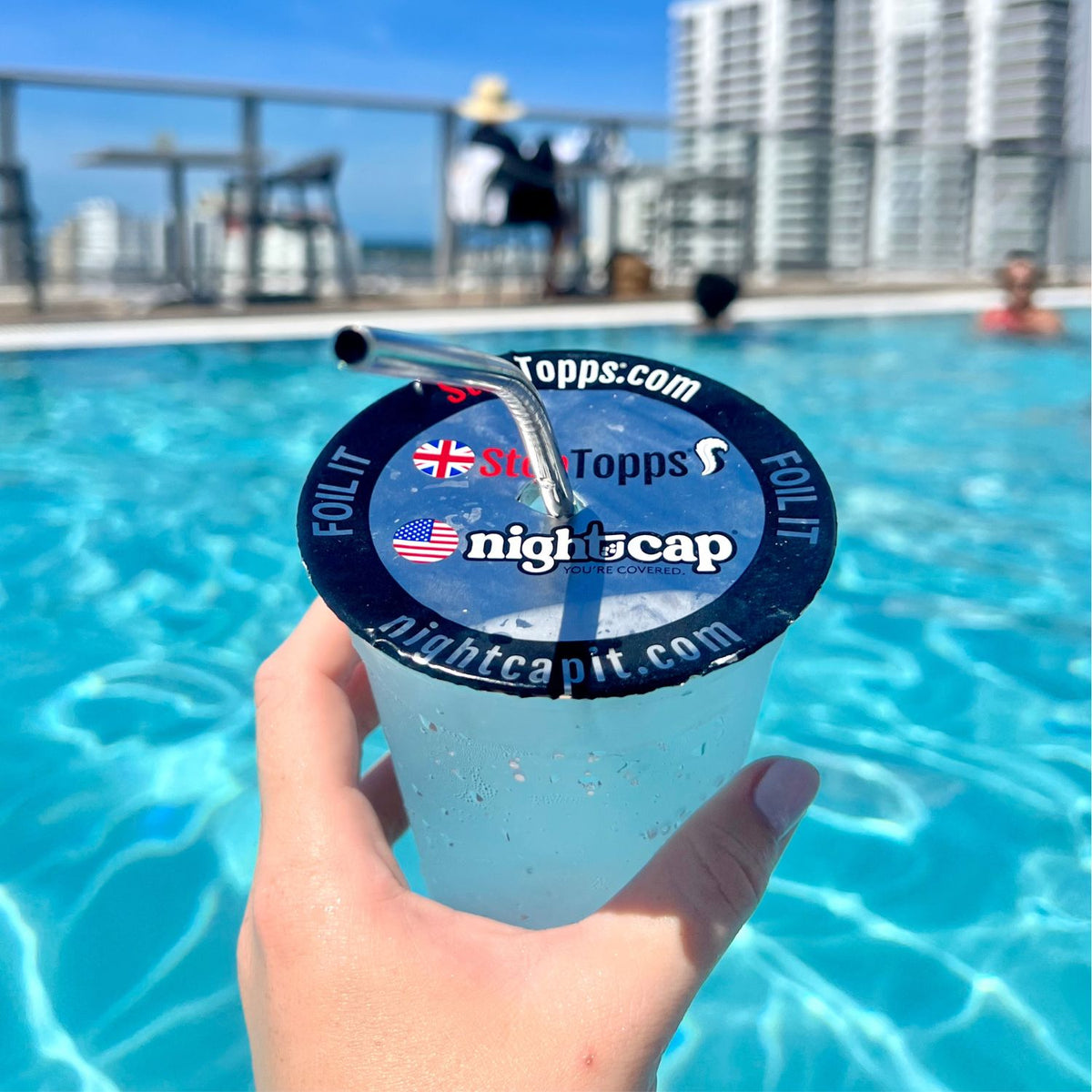 StopTopps The Drink Spiking Prevention Sticker NightCapIt