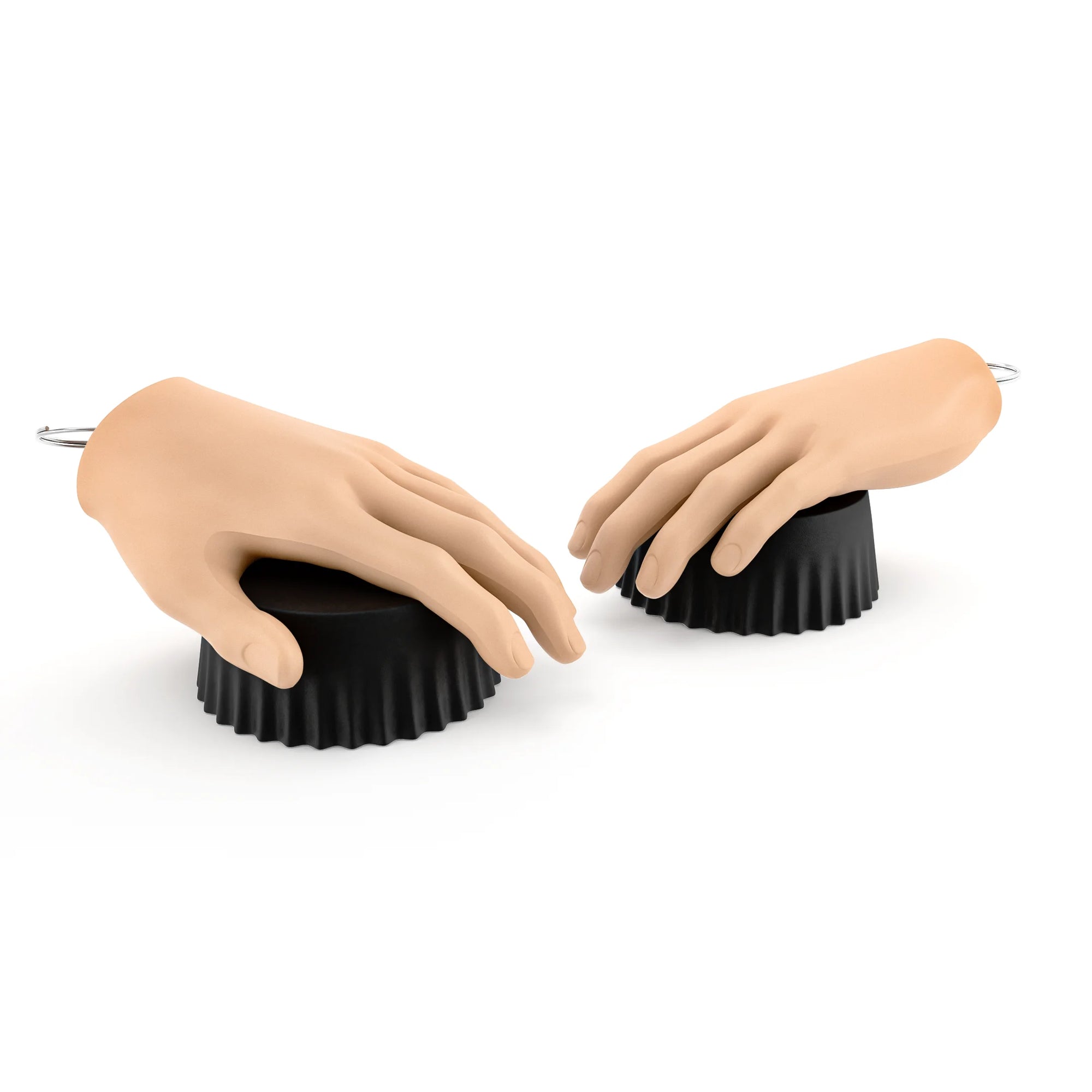 The Handy Bottle Top 2-Pack reusable silicone bottle covers designed to help protect beverages from contamination, spills, and unwanted drink access.