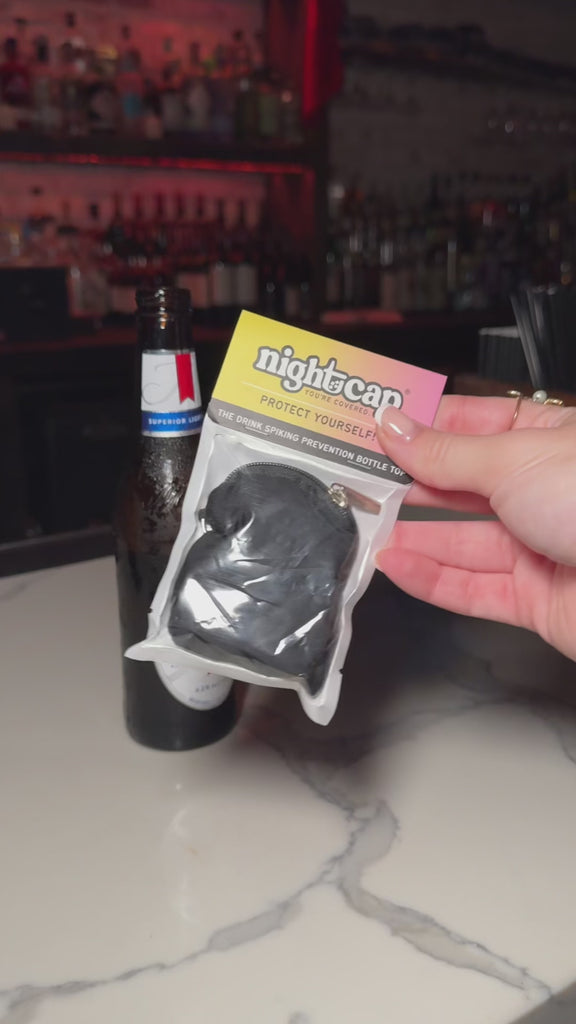 Nightcap Keychain Drink Cover 4 Pack | Dorm Essentials